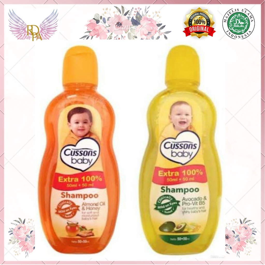 Shampo cussons baby 50 + 50 ml / cussons baby shampo