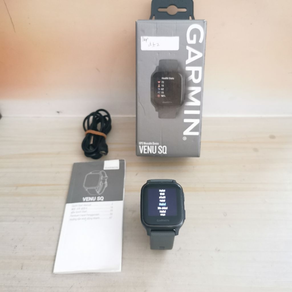 Garmin VENU SQ Bekas - Fullset Resmi - Venu SQ second