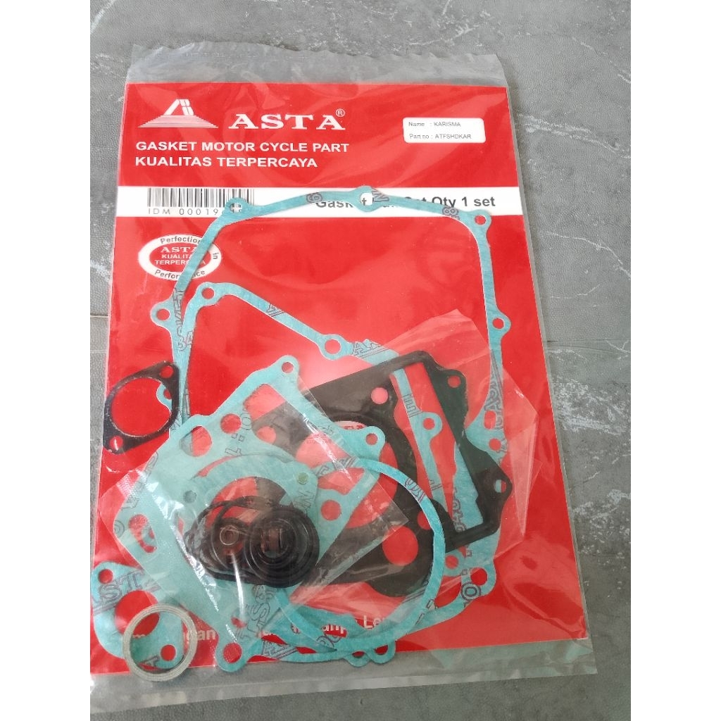 paking fullset Honda kharisma Supra x125 asta