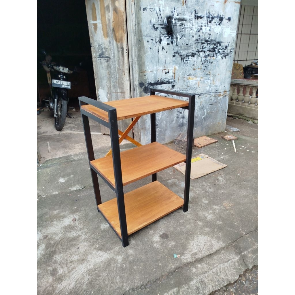 RAK SUSUN SERBAGUNA RAK KOMPOR OVEN MAGICOM DAN MICROWAVE