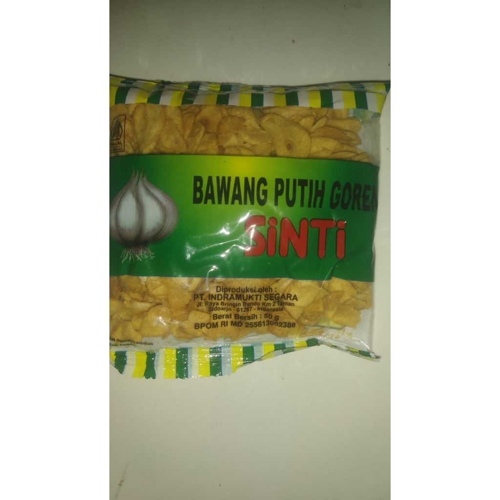 

bawang putih goreng sinti