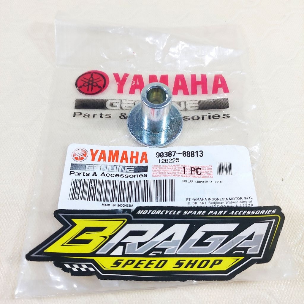 COLLAR BOSH BOS KARET DAMPER BANTALAN DUDUKAN MUFLER KNALPOT R25 MT25 YGP ASLI ORIGINAL YAMAHA 90387
