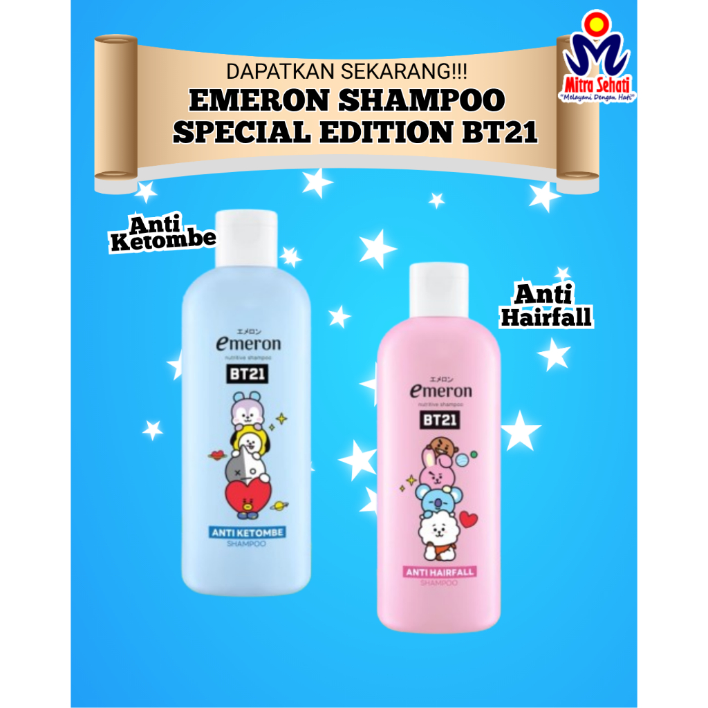 Emeron shampoo special Edition BT21