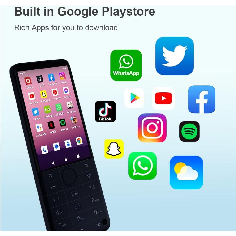 (Preloved) Qin F22 PRO Ada playstore (hp android Candybar / keypad) IMEI RESMI Kemenperin