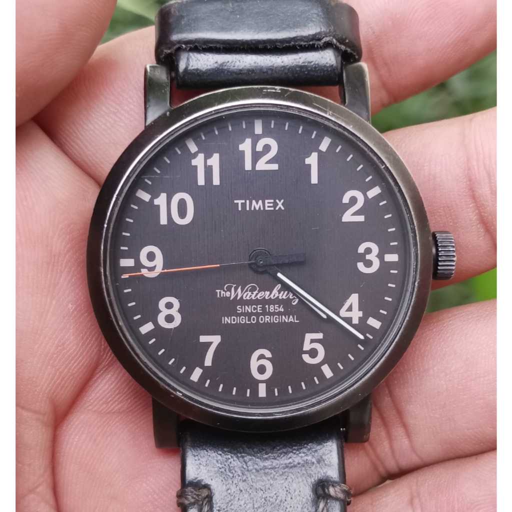 Jam Tangan Timex The Waterbury Since 1854 Indigo Original Pre Loved