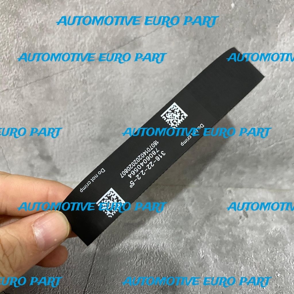 FANBELT RACK STEERING RANGE ROVER EVOQUE/ FANBELT RAKC STEERING GEAR PN 7806040564