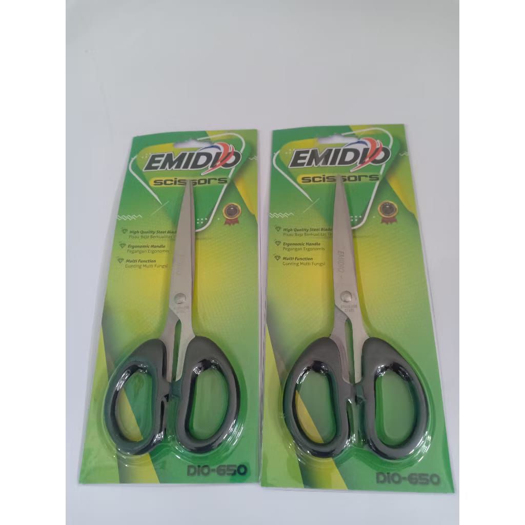 

(1 PCS) Gunting Tanggung Murah / Sedang / Gunting Murah EMIDIO DIO-650