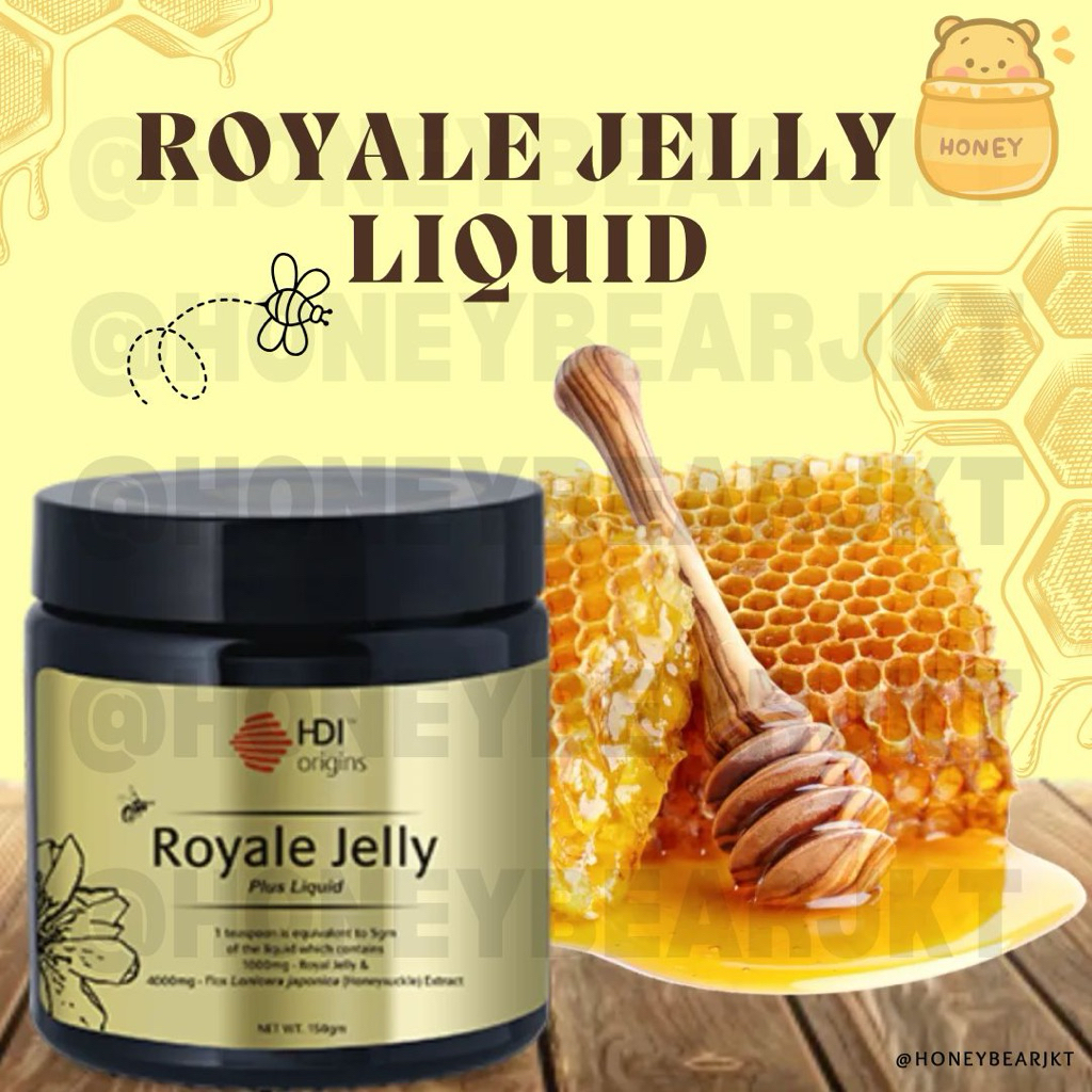 

Royale jelly liquid 150mg EXP 2026 / Madu Royal jelly / clover honey jamin ORIGINAL