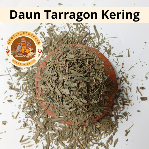 

Daun Tarragon Kering 100gr / Taragon / Dried Tarragon Leaves