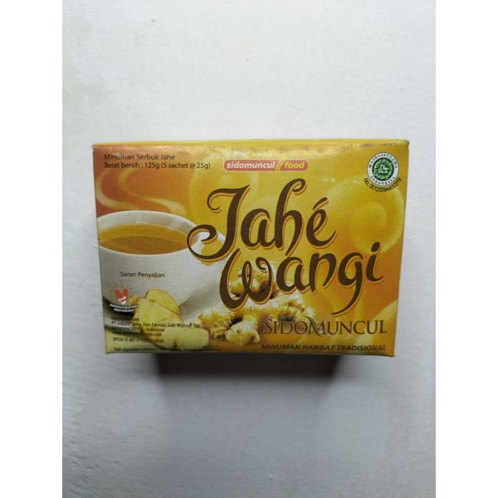 

Sido Muncul Jahe Wangi – 5 Sachet @25 g