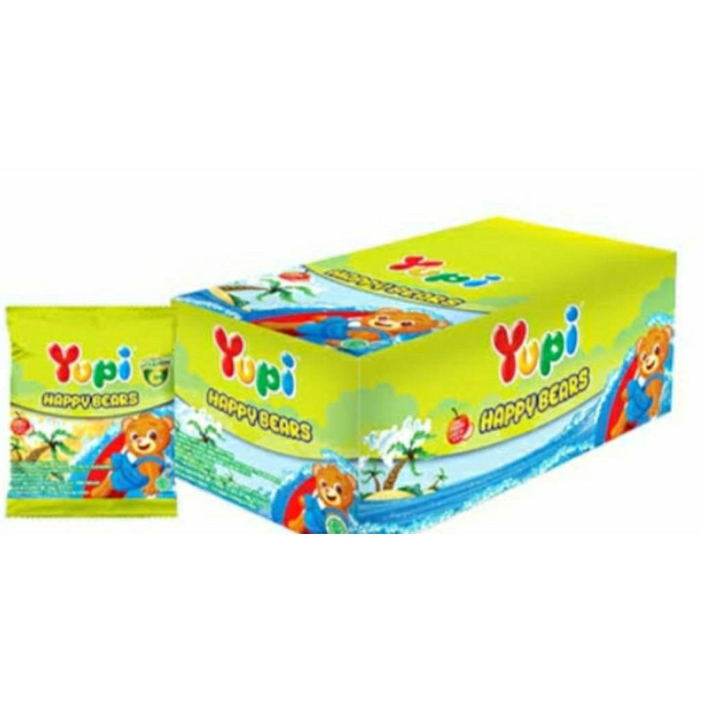 

Yupi Happy Bear 1 Box isi 12pcs