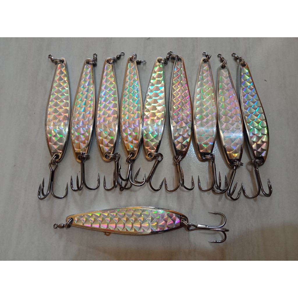 spoon 30gr umpan tenggiri terlaris with treeble hook