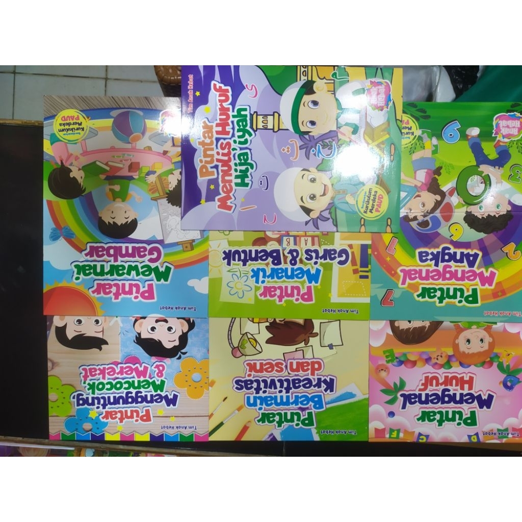 Paket Buku PAUD 7 Buku Berdasarkan Kurikulum Merdeka PAUD