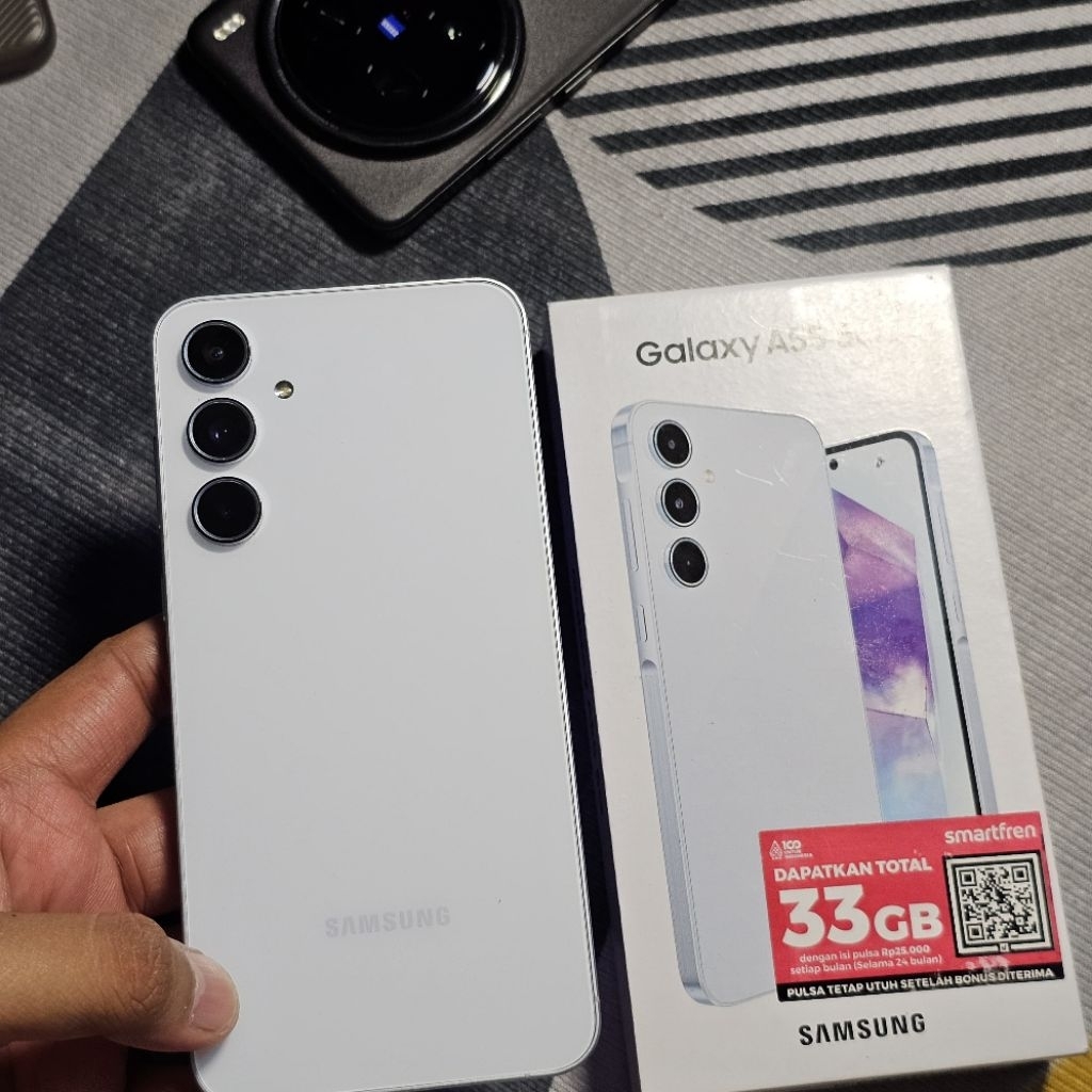 SEIN A55 12/256GB Samsung Galaxy A55 5G 12/256GB HP Seken Second Bekas Android