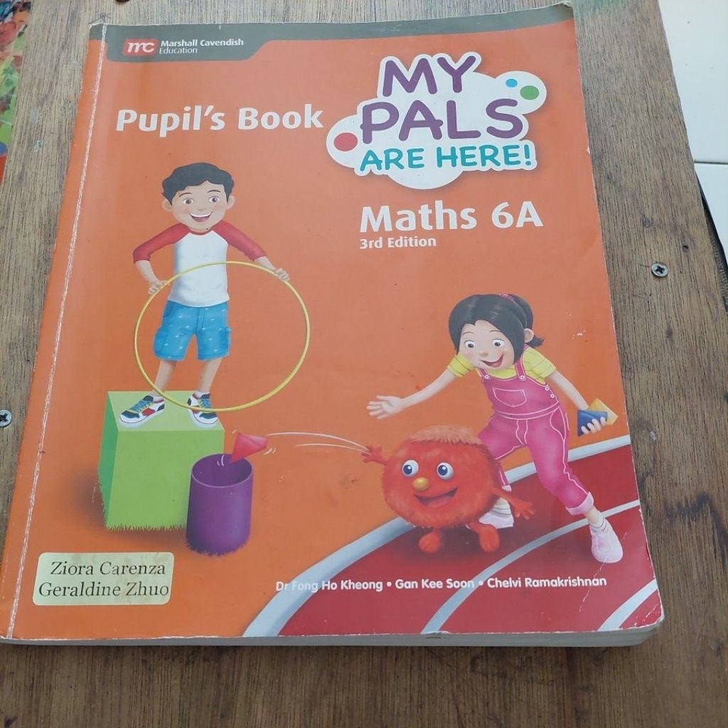MY PALS ARE HERE MATHS 6A PUPILS BOOK