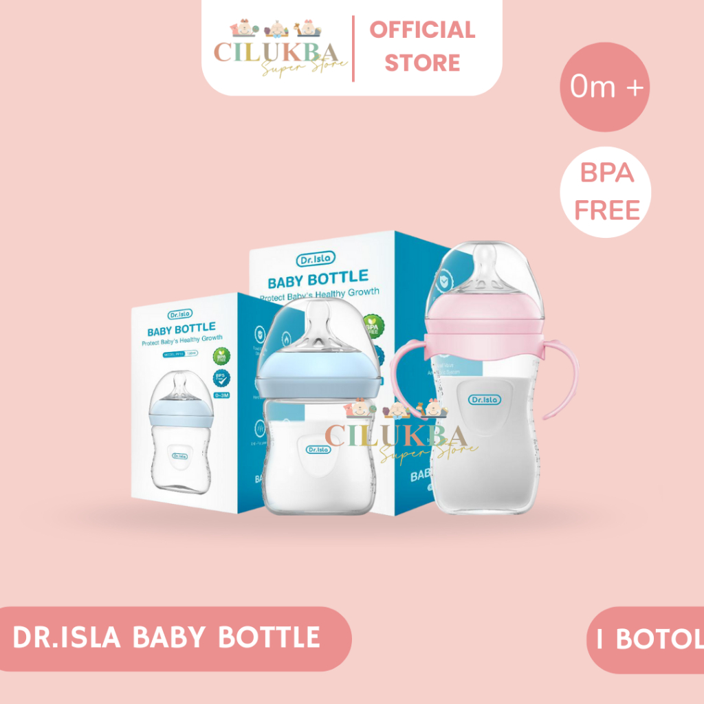 DR.ISLA BABY BOTTLE | BOTOL SUSU | BOTOL DOT BAYI | BOTOL DOT PEGANGAN