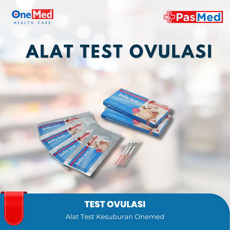 PASMED | ONEMED - ALAT CEK OVULASI / ALAT TEST OVULASI BABY TEST