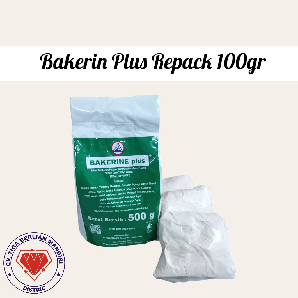 

BAKERIN PLUS KEMASAN REPACK 100G