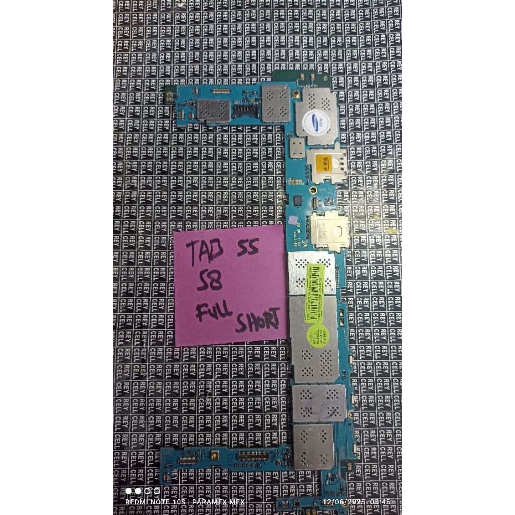mesin Samsung Tab S8 3/32 GB Matot (Full short)