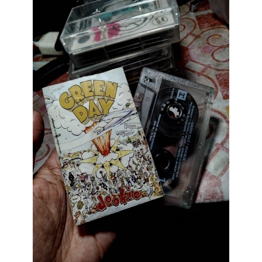 Kaset Green day Album Dookiie