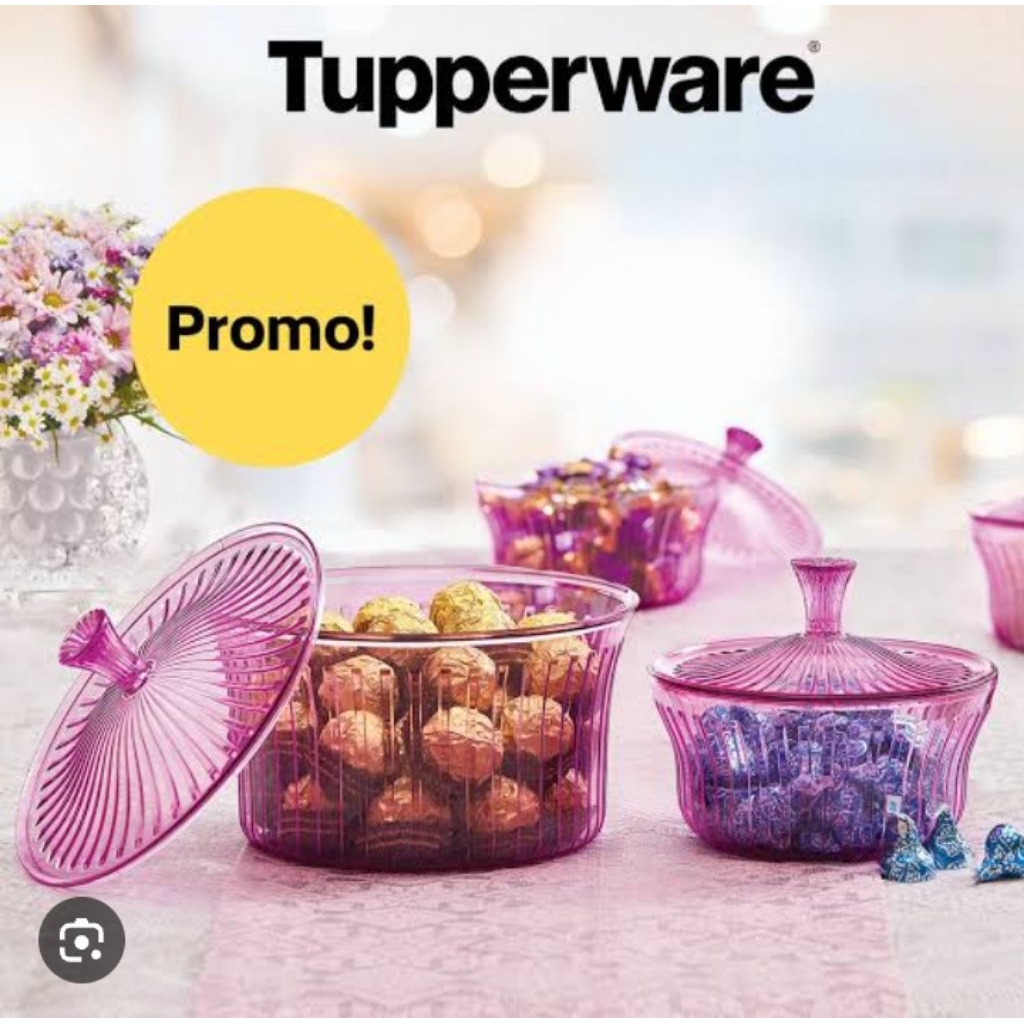 Celebration set tupperware / toples kristal tupperware (2)