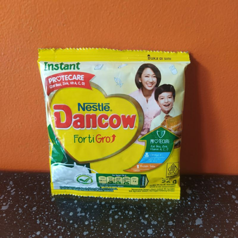 Susu Bubuk Dancow Sachet 27gram