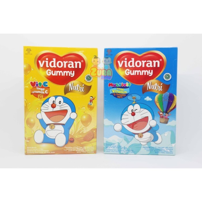 

Vidoran - Permen Jelly Multivitamin Untuk Tumbuh Kembang Anak
