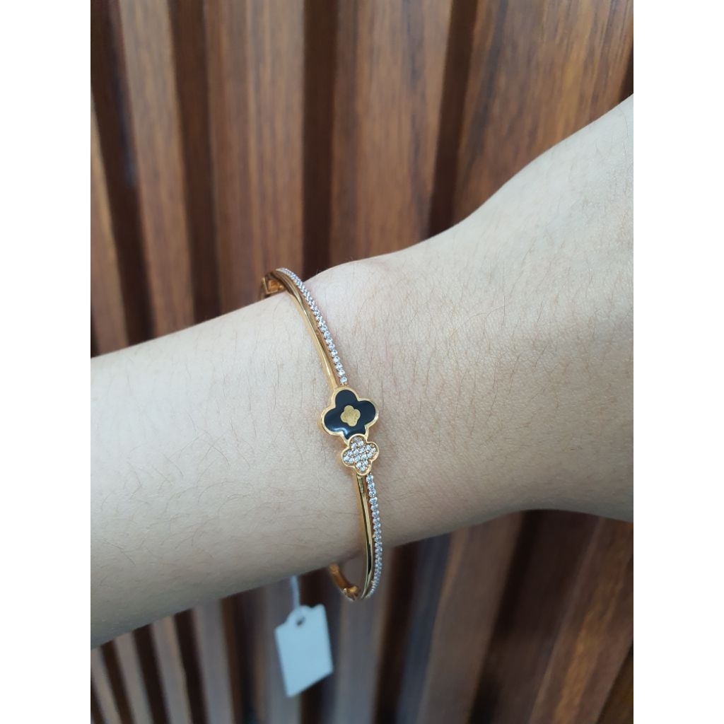 Gelang Bangle Vc Hitam, 3.9gram