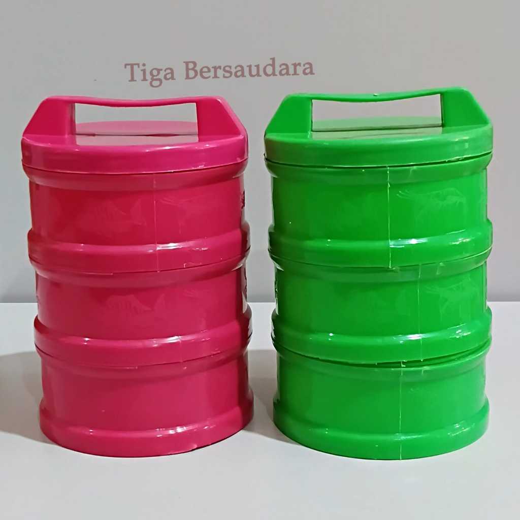 Rantang Drat 3 susun / Wadah Penyimpanan Makanan 3 Susun