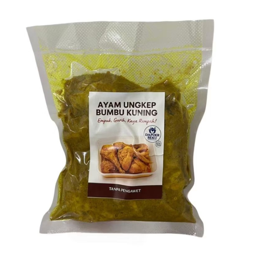 

Ayam Ungkep Bumbu Kuning Frozen - Tanpa Pengawet | Dapoerr Beku 500gr