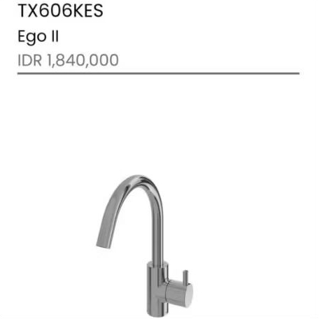 KRAN SINK TOTO TX606KES | KRAN CUCI PIRING | COLD ONLY | ORIGINAL TOTO