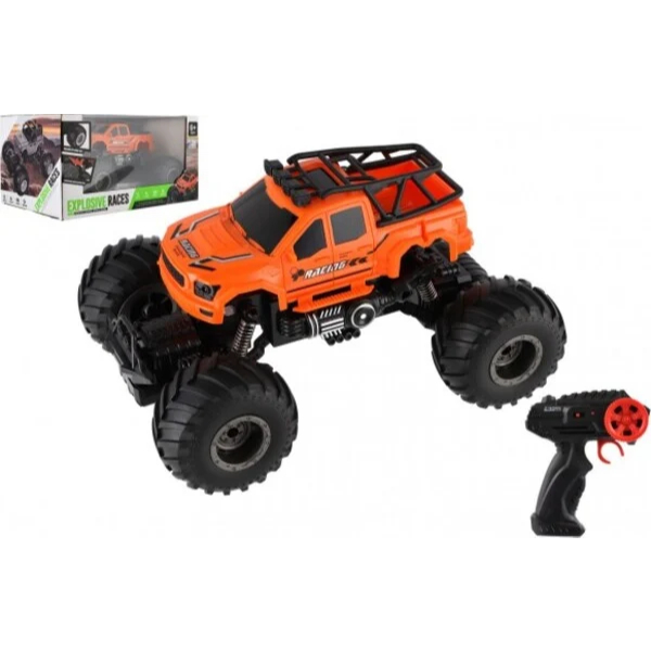 Mainan Mobil Remot Kontrol RC Jeep Double Cabin Off Road Vehicle Ford Raptor 2.4Ghz