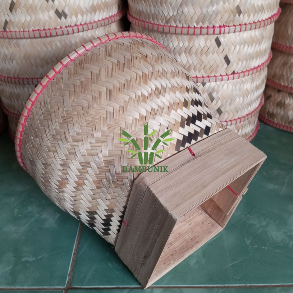 Boboko Nasi Kecil / Bakul Nasi Bambu/ Wakul Tutup Hajatan Murah