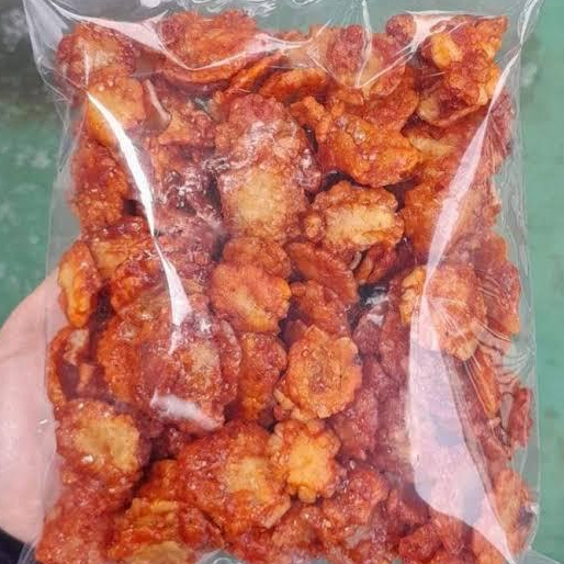 

Emping Melinjo Pedas Manis 1kg Renyah Enak