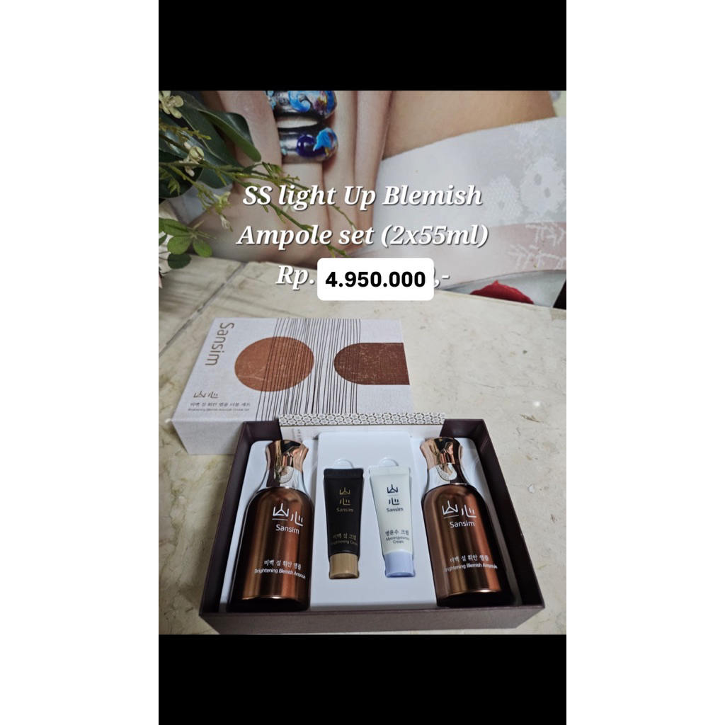 Jutanhak - Sansim Light Up Blemish Ampoule set @55ml