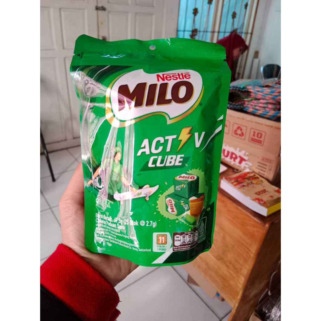 

Milo Coklat Activ Cube 25x2,7gr