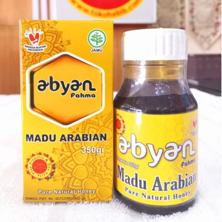 

Abyan Madu Asli Arabian & Madu Hitam 350gr – Madu Murni dengan Propolis