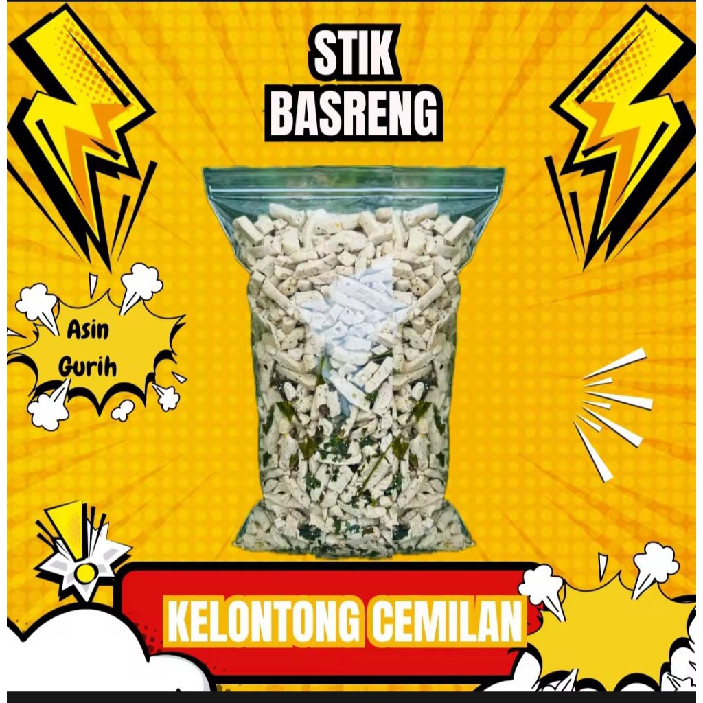 

Stik Basreng Rasa Original /kripik stik basreng original Ukuran 1 kg