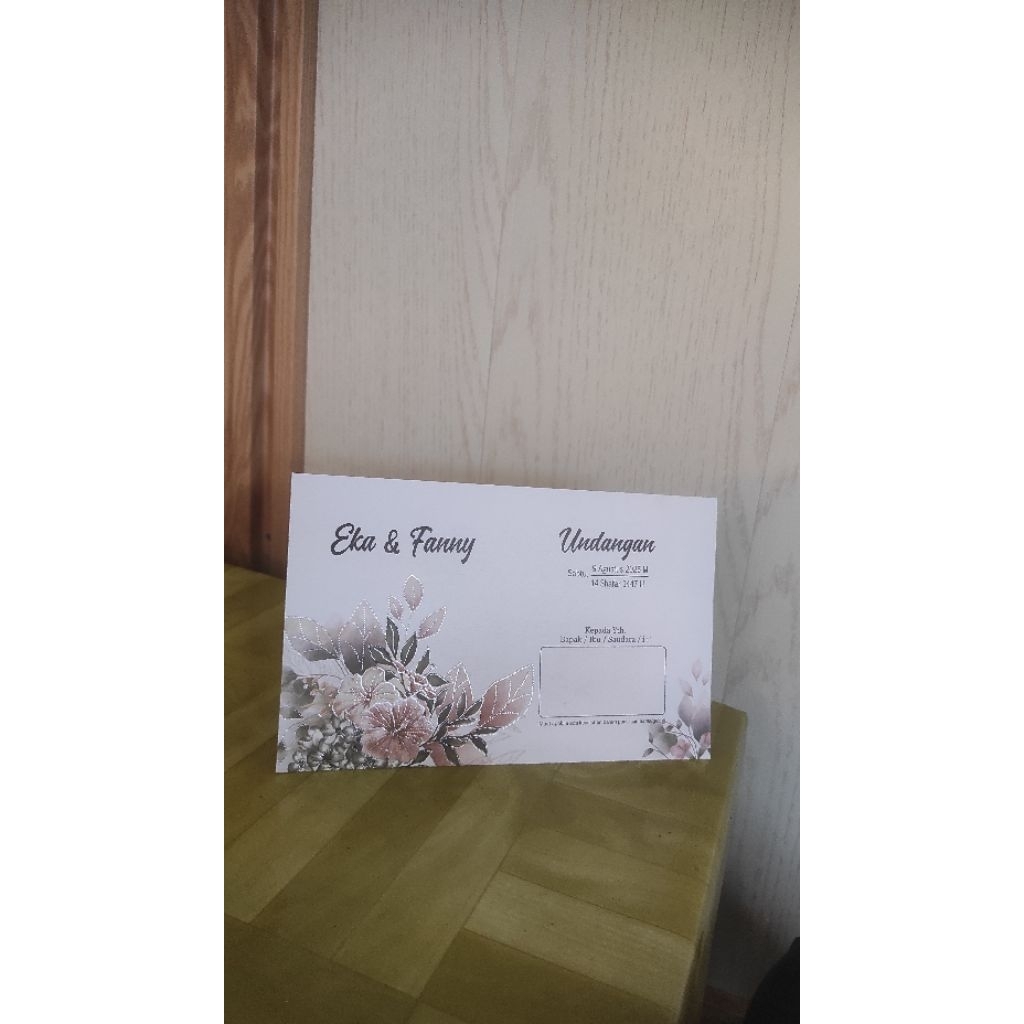 UNDANGAN SIAP SEBAR/ERBA 2409