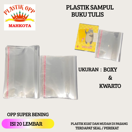 

PLASTIK OPP MAHKOTA SAMPUL BUKU TULIS
