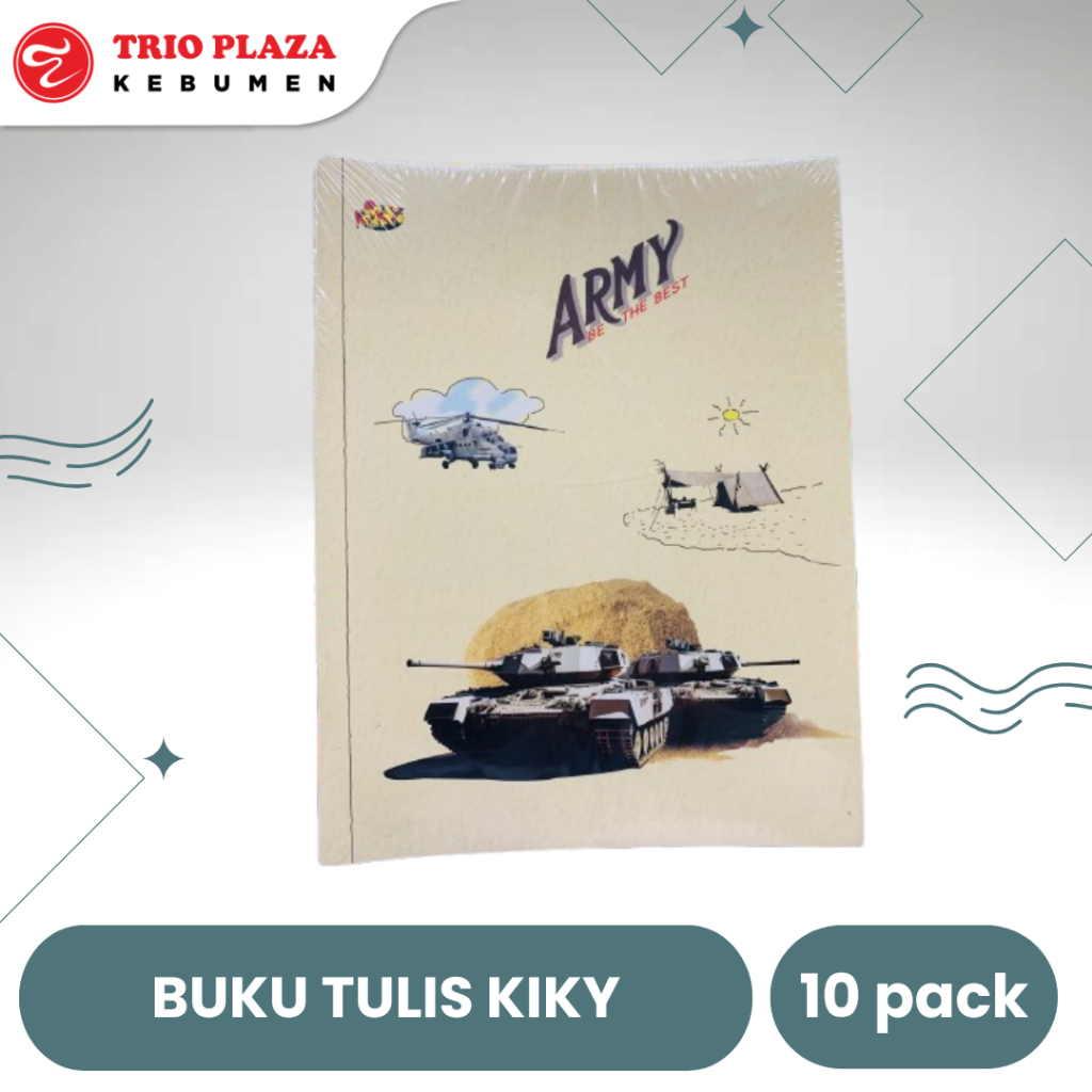 

KIKY BUKU TULIS ISI 38 PACK / SIDU / DELI / OKEY