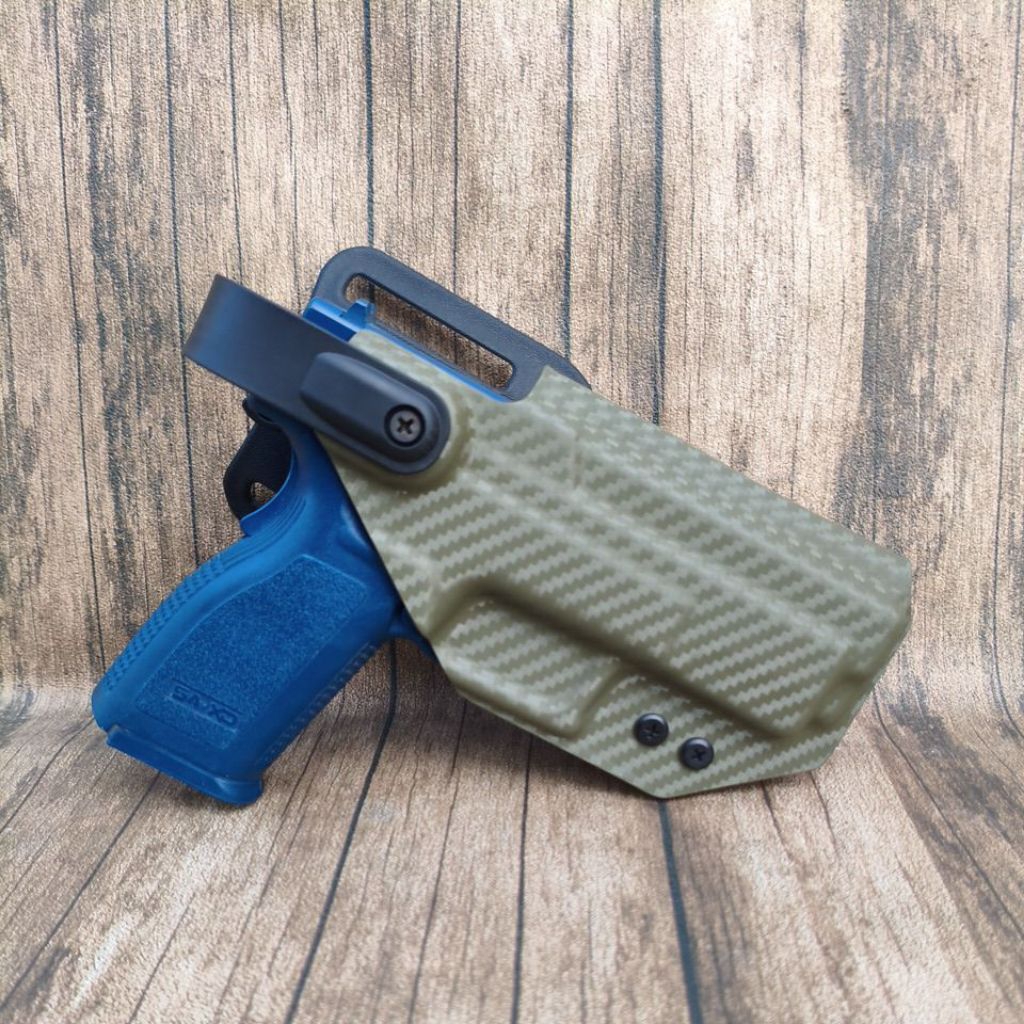 holster level2 hs9 hijau carbon adepter