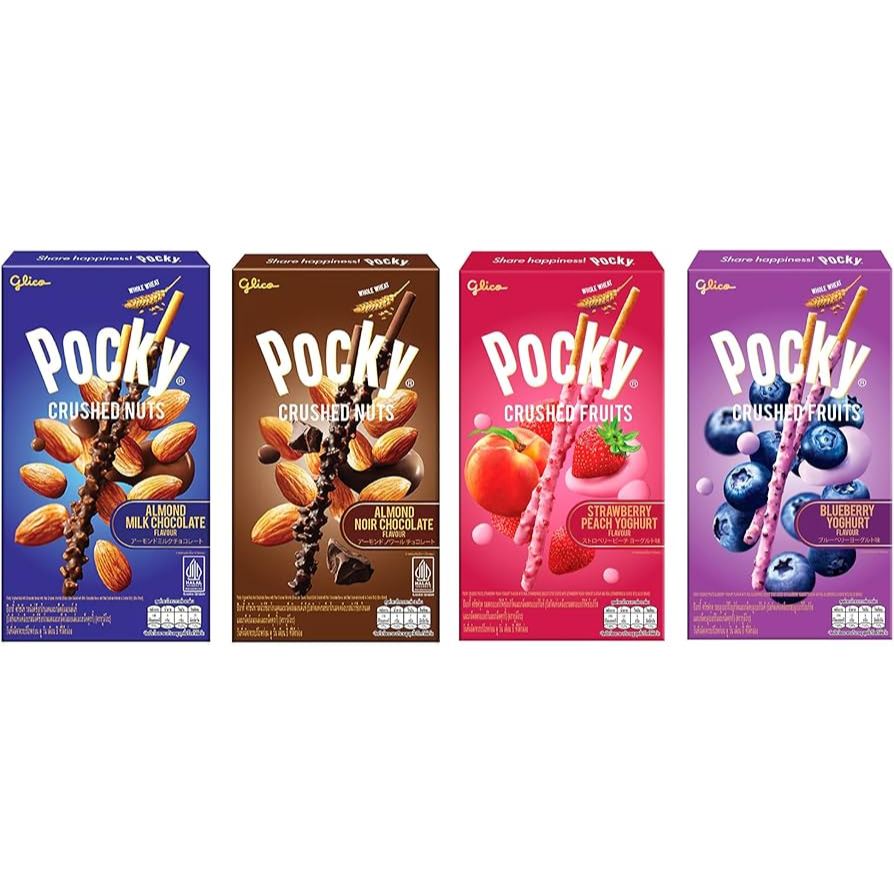 

POCKY GLICO CRUSHED NUTS & FRUITS