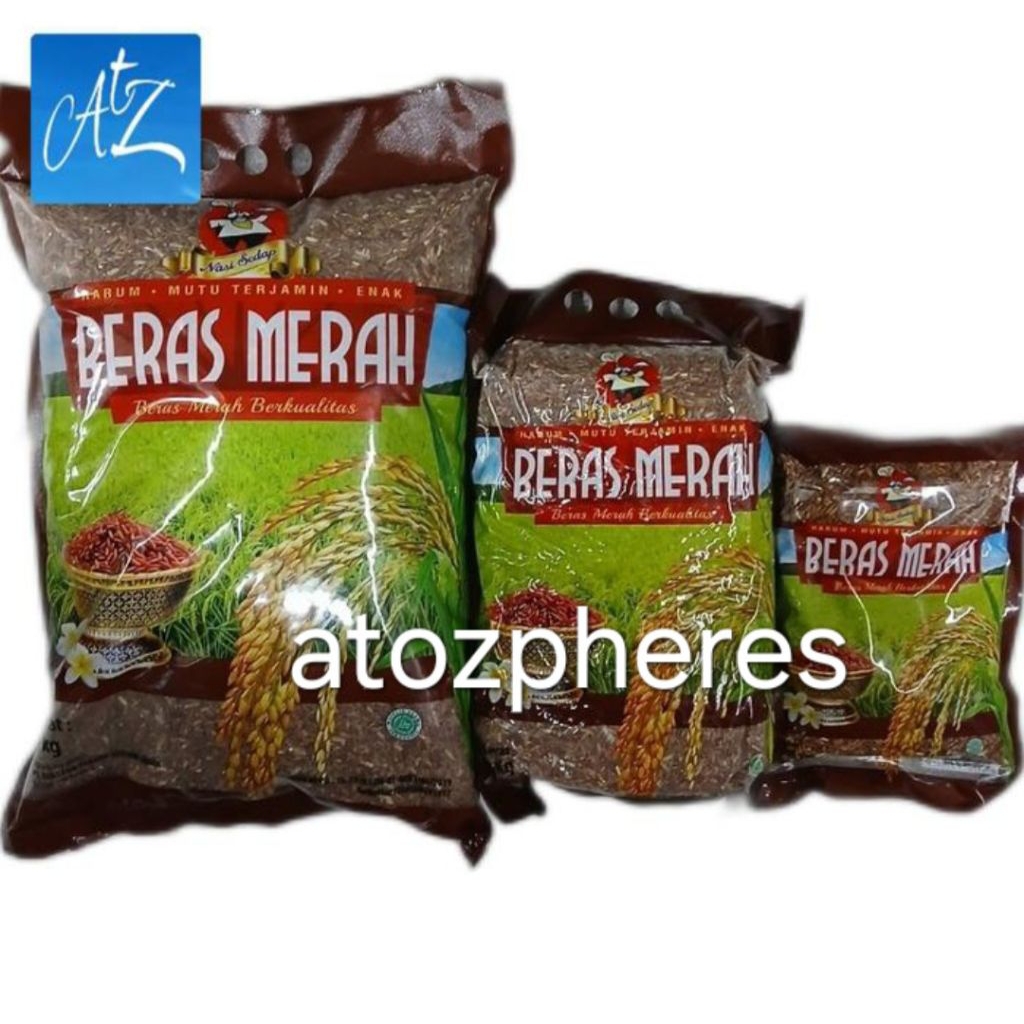 

Beras merah Berkualitas Nasi Sedap Harum Mutu Terjamin Enak 500g 2kg 5kg
