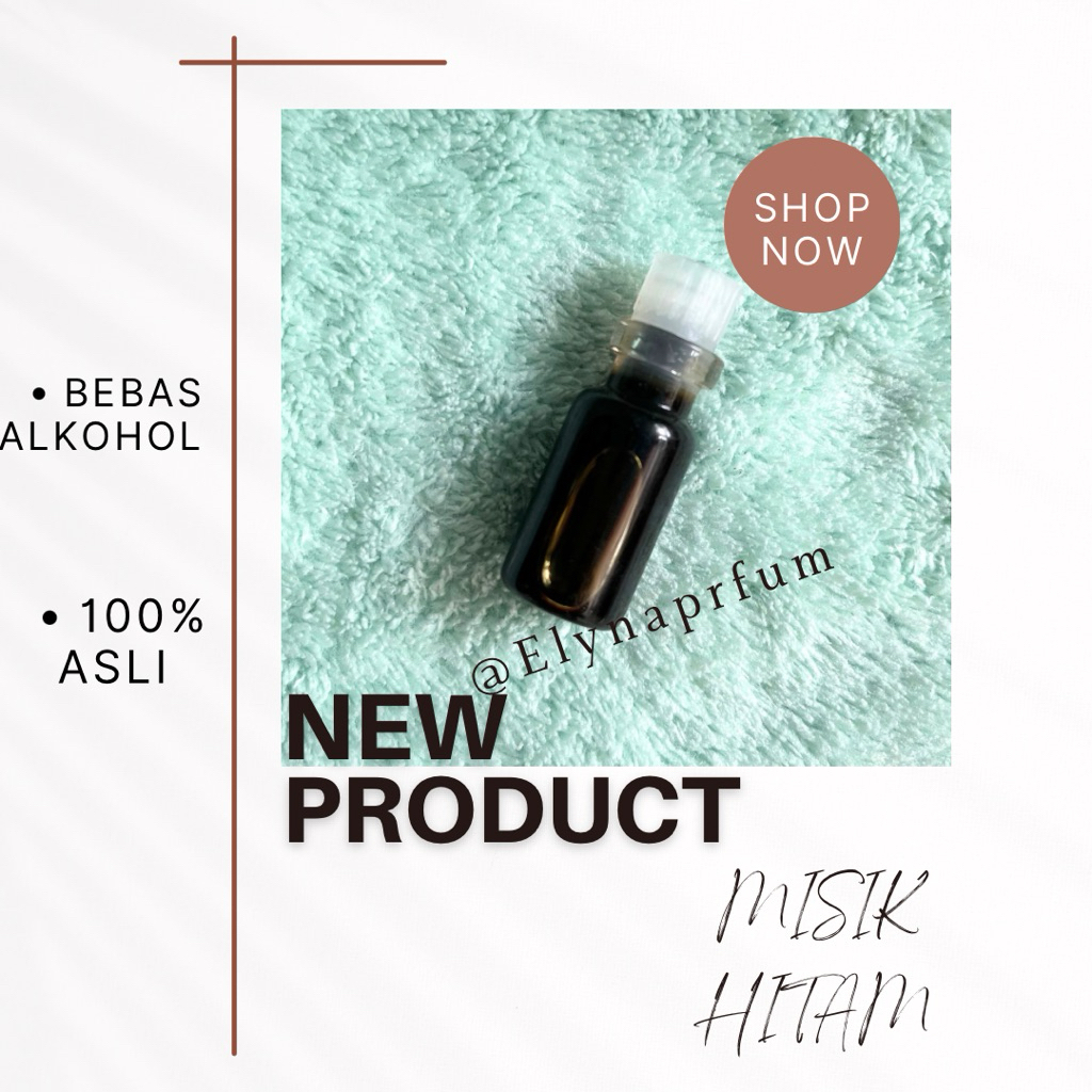 PARFUM MISIK HITAM ASLI 100 %