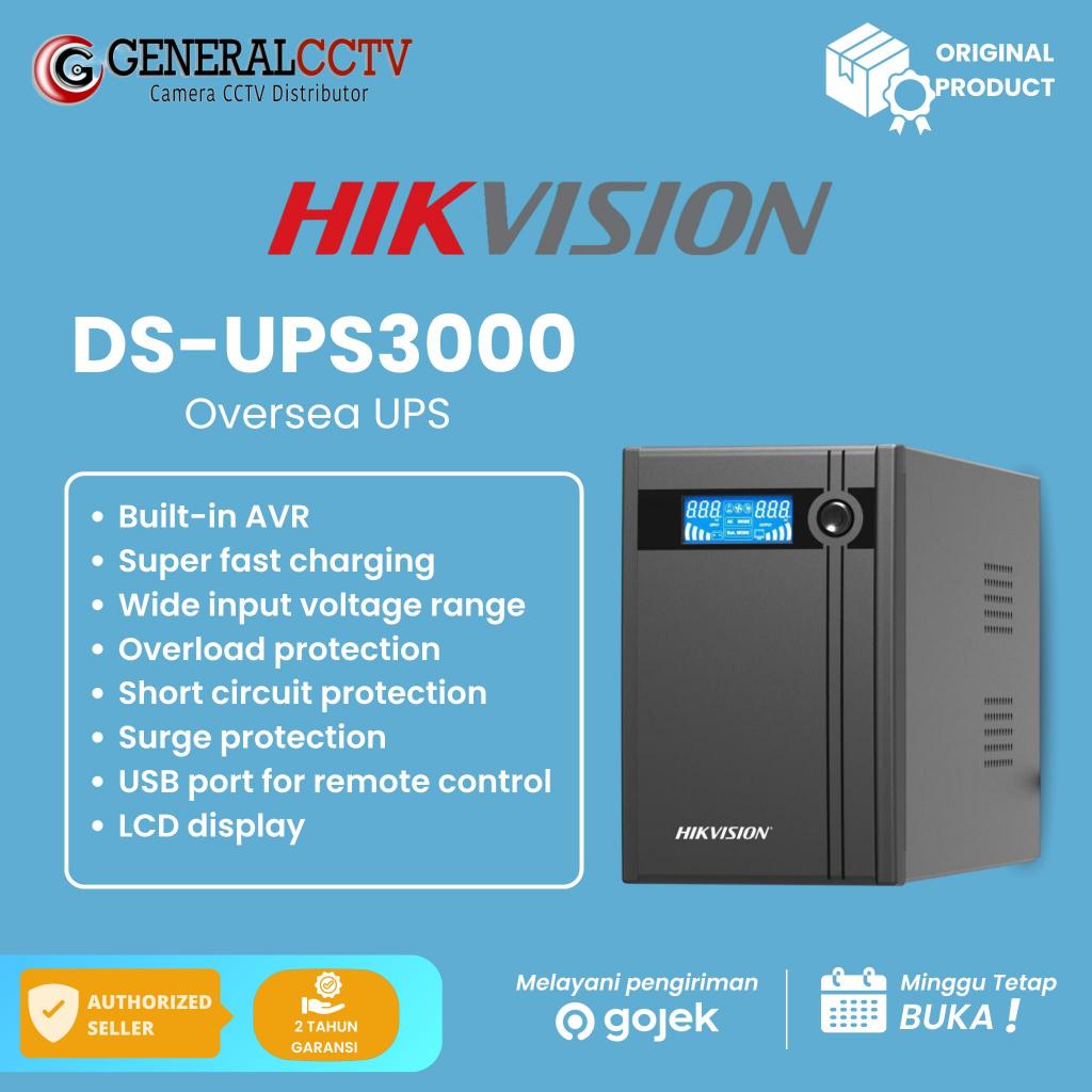 Hikvision DS-UPS3000 UPS Oversea Garansi Resmi 3000 VA/1800 W