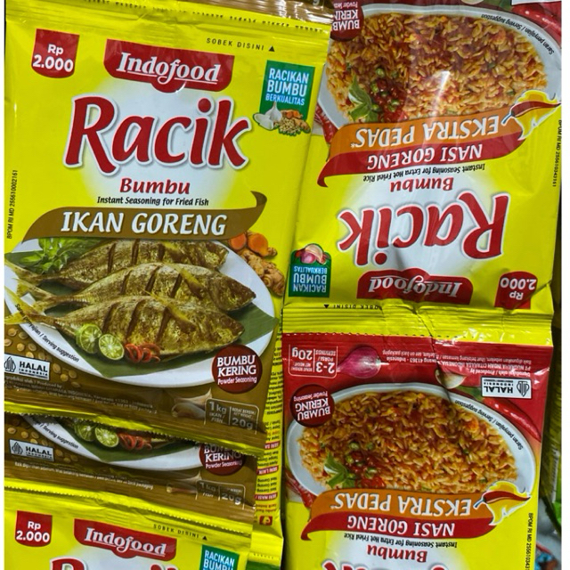 

Berbagai Bumbu Racik Sachet