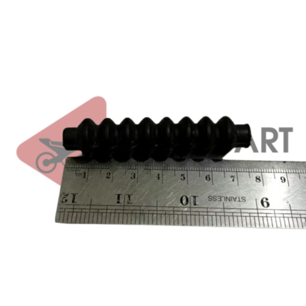 Karet Usus Karet Boot Pelindung Kabel Rem Karet Spiral Tali Rem Universal (2 Pcs)