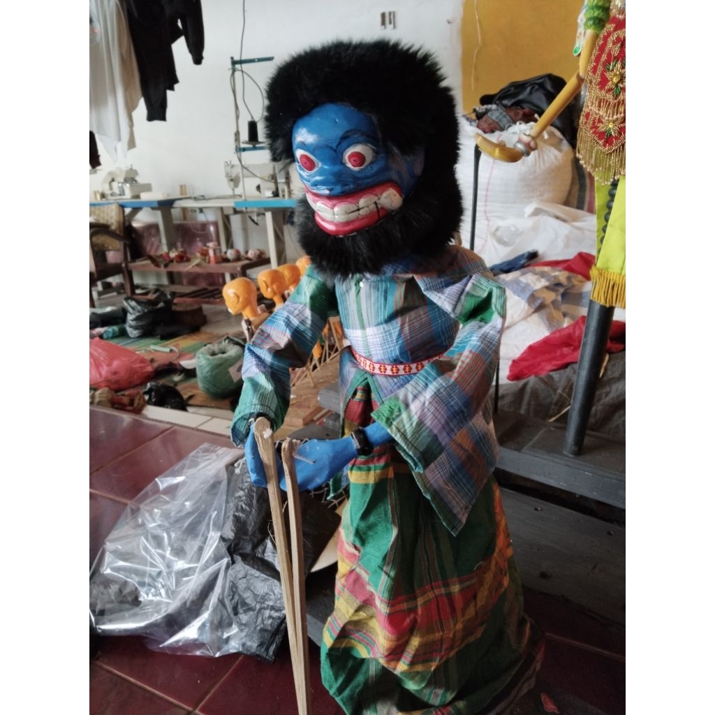 Wayang Golek Buta Calawak 55cm