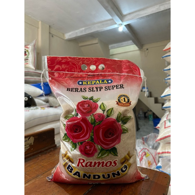 

BERAS RAMOS BANDUNG 5 KG - PUTIH & PULEN